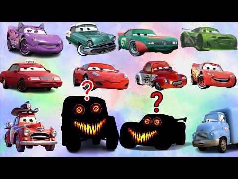 Looking For Disney Pixar Cars 3 Lightning Mcqueen, Doc Hudson, Tow Mater, Mack, Sally, Francesco