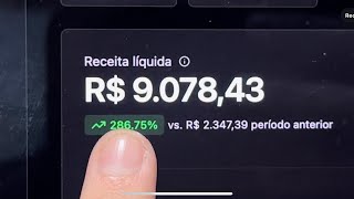 rotina ganhando R$10.000 no dia