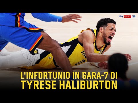 Nba Finals 2025: l'infortunio al tendine d'Achille per Tyrese Haliburton in gara-7