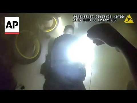 YouTube video thumbnail: Body Cam Video Shows Tampa Police Rescuing Man From Burning Home