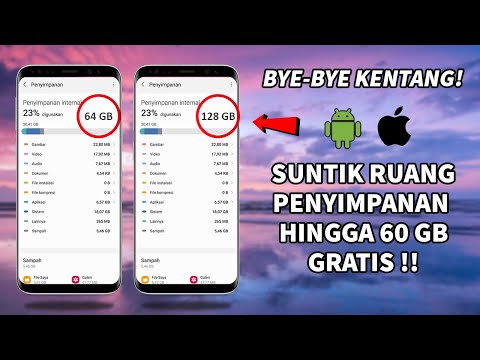 Cara Menambah Ruang Penyimpanan Internal 60 GB Gratis Untuk Android dan iPhone