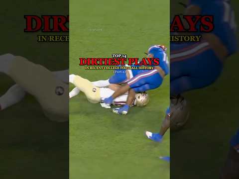 Top 14 Dirtiest Plays in College Football History | Part 2