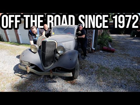 RARE 1934 Ford Sedan Delivery Discovered In The Middle Of Richmond, VA