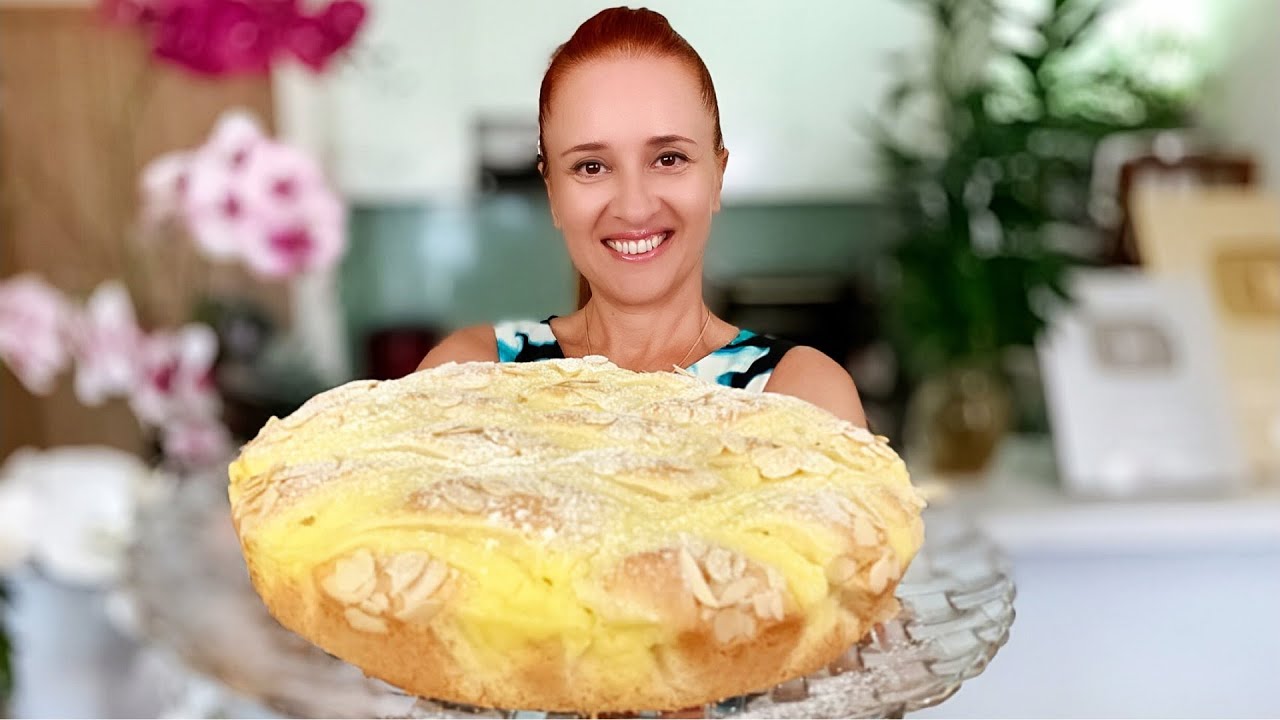 ТАЮЩИЙ ПИРОГ с заварным кремом Быстро и очень вкусно пирог как торт Custard Cream Pie