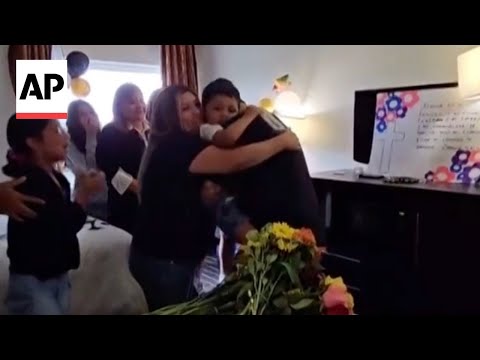 YouTube video thumbnail: Kilmar Abrego Garcia Greeted by Family After Being Released From Jail