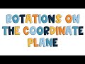 Exploring Rotations on the Coordinate Plane