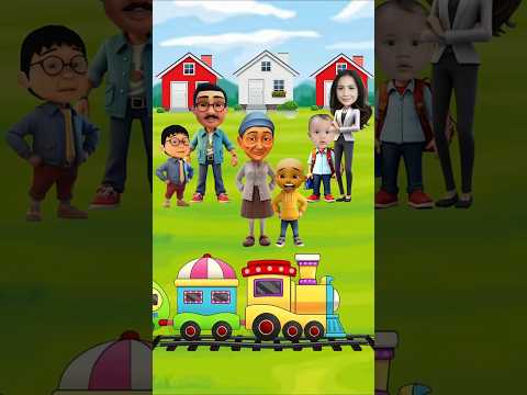 Upin di tinggal opah ke luar negeri ... #viralshort #animasi #kartun