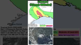 #EDOUARD MAKES LANDFALL IN LOUISIANA