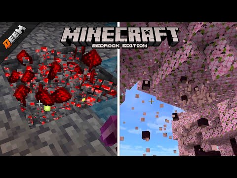 Como Destruir Uma Árvore com 1 Hit no Minecraft Bedrock