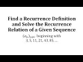 Understanding Sequences and Recurrence Relations