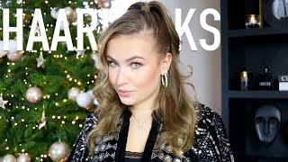 4 MAKKELIJKE KERST HAARSTIJLEN