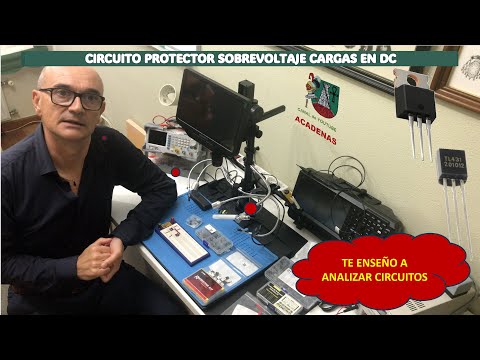 Circuito protección frente a sobrevoltajes en DC