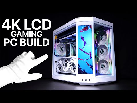 Building a Gaming PC w/ Built-in 4K Display - Future of PC Cases? (Hyte Y70 Touch)