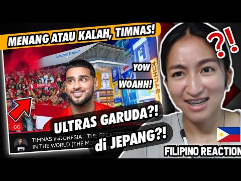 ULTRAS GARUDA MEMBUAT SEMANGAT HIDUP‼️ MENANG ATAU KALAH, MASIH TIMNAS‼️ | FILIPINO REACTION🇵🇭