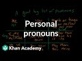 Exploring Personal Pronouns in Grammar