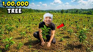 100,000 Trees Plantation - Real Mission Complete 🌳🔥 || MR. INDIAN HACKER