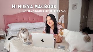 MI NUEVA MACBOOK PARA EDITAR VIDEOS: unboxing, accesorios y personalización