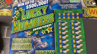 VA / Virginia's ($10) $500,000! LUCKY NUMBERS Super Ticket