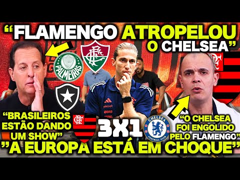 BENJA RASGA ELOGIOS ao FLAMENGO e MANO se RENDE aos BRASILEIROS na COPA do MUNDO de CLUBES