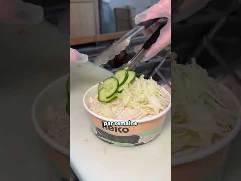Toi aussi t’es un/une habitué d’heiko? 🤍 #pokebowl #food#ytbshort#poke#bowl#saumon#avocat#frais