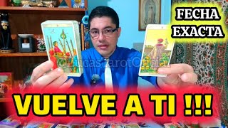VUELVE A TI‼️ 😱 MADRE MIA QUE MILAGRO ❤️🕊️ FECHA EXACTA CON MI PÉNDULO 🔮