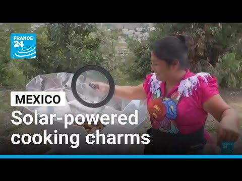 YouTube video thumbnail: Solar-Powered Cooking Gains Popularity in Mexico
