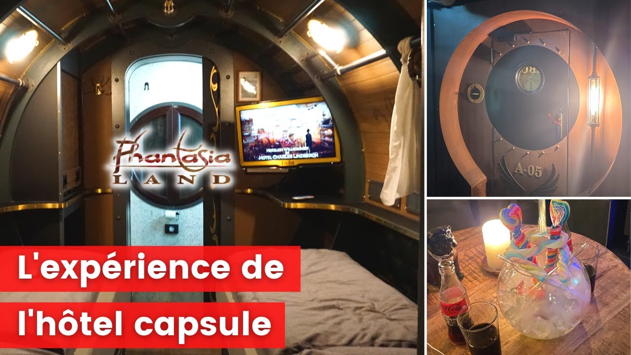 On teste l'hôtel capsule Charles Lindbergh à Phantasialand avec Rookburgh et FLY