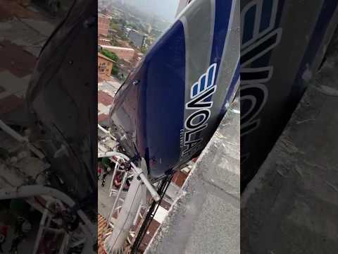 acaba de caer helicóptero en Medellín