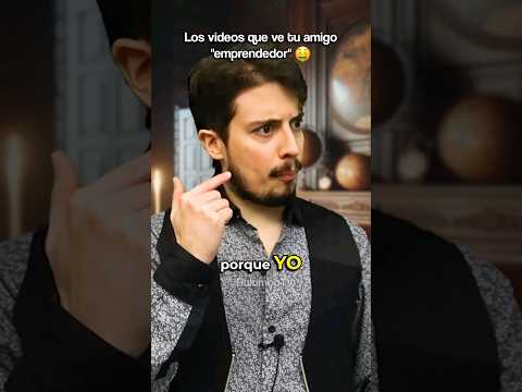 Los videos que ve tu amigo "el emprendedor" 🤑 #humor #comedia #shorts