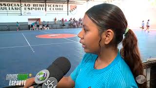 Primeiro dia de competições dos Jogos Escolares conta com disputas no futsal e handebol