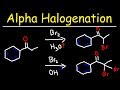 Alpha Halogenation of Ketones