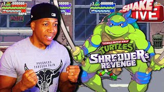 LIVE - I FINALLY PLAYED - TMNT SHREDDER's REVENGE!