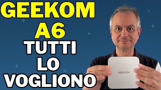 GEEKOM A6: Piccolo fuori, potentissimo dentro!