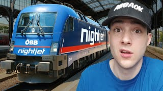 13 Stunden im ZUG?! Ich teste den NightJet der ÖBB!