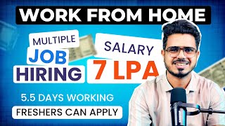 Freshers Job Direct Apply through LINKEDIN  / Multiple Profile jobs with handsome Salary upto 7 LPA