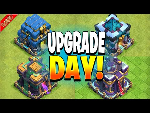 IT'S UPGRADE DAY! (Clash of Clans)