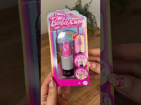 Ruj şeklinde mini Barbie 💄🎀#reklam yok #barbie #barbieland #minibarbieland