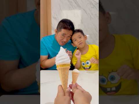 Rebutan es krim asli vs palsu sampe ketakutan⁉️