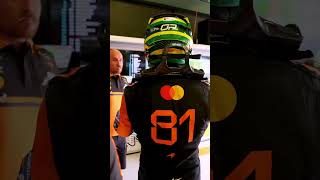 Having Norris inside the McLaren garage at the #australiangp 2026