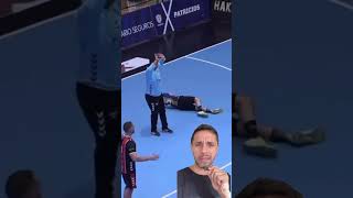 QUE ISSO GOLEIRÃO!? #handebol #handball