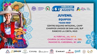 Campeonato Nacional Charro Infantil, Juvenil y de Escaramuzas Aguascalientes 2025