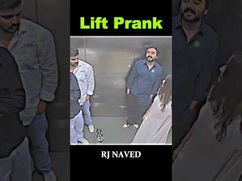 Ghost Prank in Lift 😂 Don't Miss The End 🫶Credit- Rj Naved 😚#rjnaved #comedy #funny #shorts