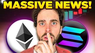 Bitcoin and Crypto Investors... Don't Miss This Big News (Solana vs Ethereum)
