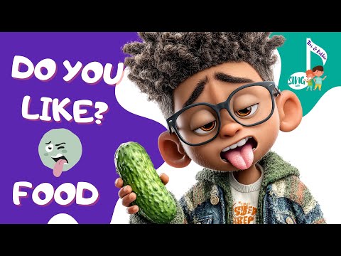 Food Song for Kids: I Like What I Like 🍎🎵 | Picky Eaters & Silly Tastes (Like “Broccoli Ice Cream?”)