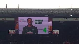 SV WERDER BREMEN 0:2 FC BAYERN MÜNCHEN /STIMMUNG/SUPPORT/OSTKURVE