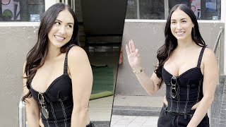 American Dancer-Actress Lauren Gottlieb’s Stylish Black Denim Look Steals Mumbai Spotlight