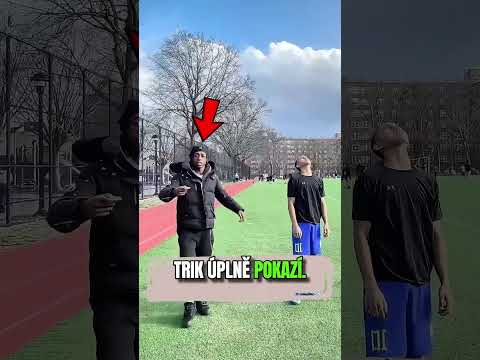 Fotbalový trik se nepovedl (nečekaný zvrat) #shorts #football #skills