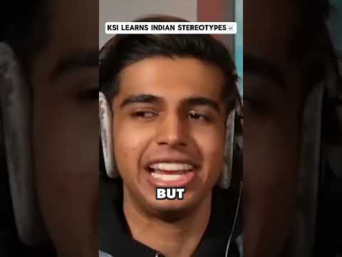 KSI LEARNS INDIAN STEREOTYPES☠️