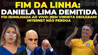 🚨 URGENTE! Daniela Lima é DEMITIDA da GloboNews e internet EXPLODE de felicidade!