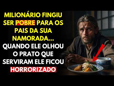 MILIONÁRIO Finge Ser POBRE Para Pais Da Namorada… Quando Olhou o Prato Que Serviram Ficou Em Choque